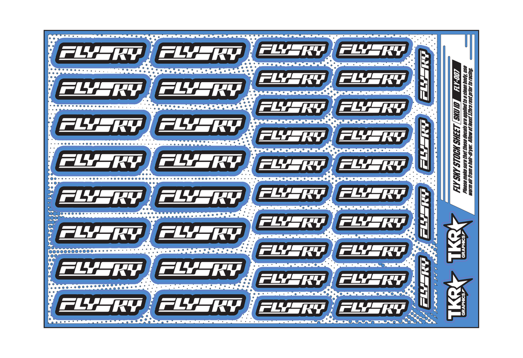 FLYSKY A5 STOCK SHEET