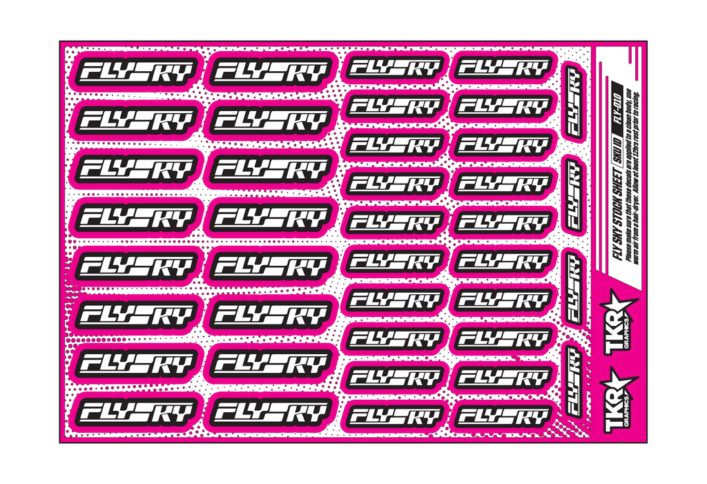 FLYSKY A5 STOCK SHEET