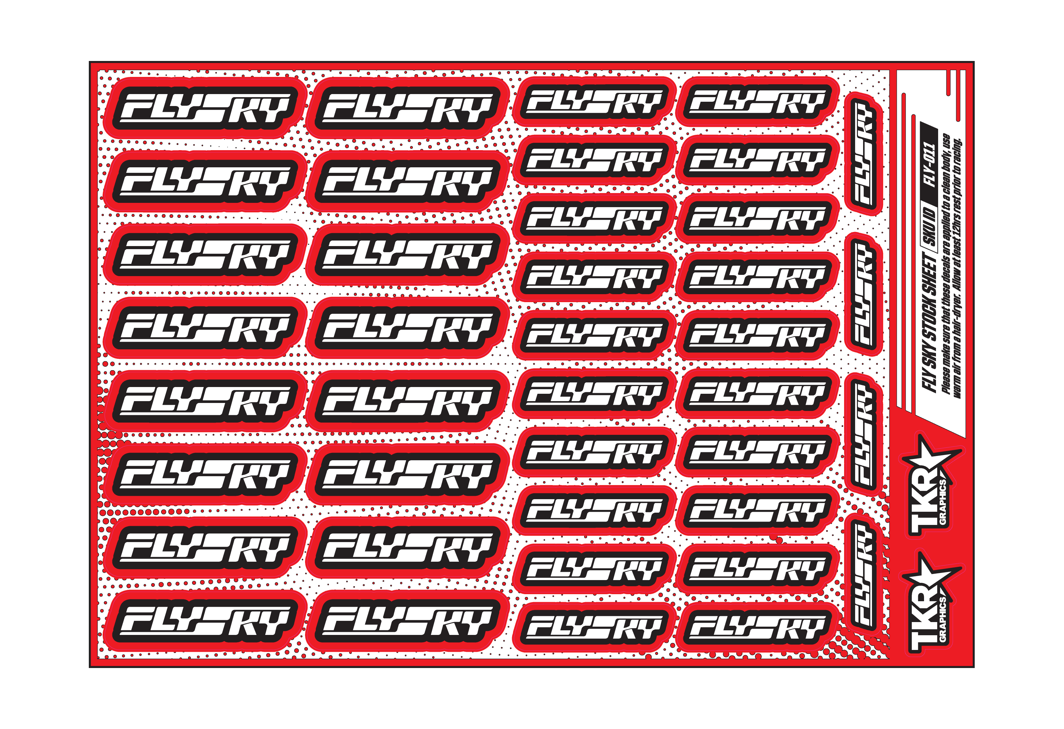 FLYSKY A5 STOCK SHEET