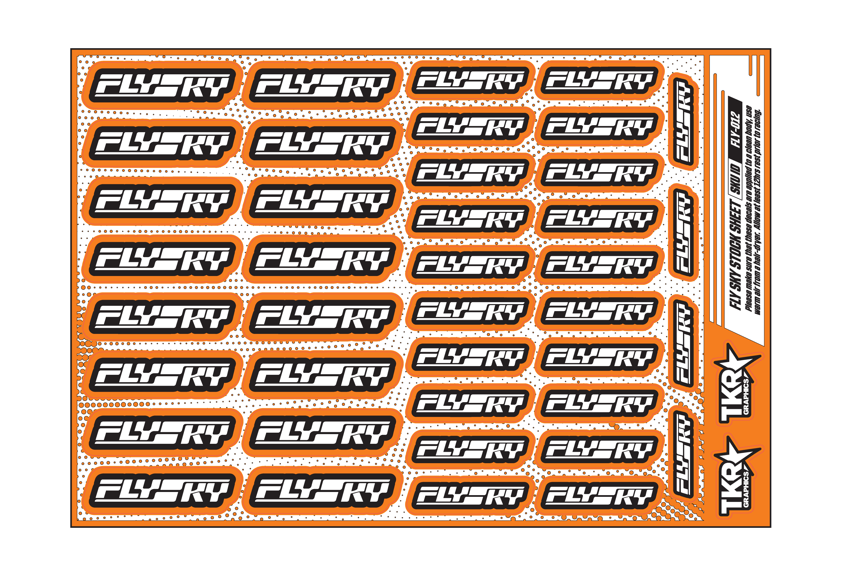 FLYSKY A5 STOCK SHEET