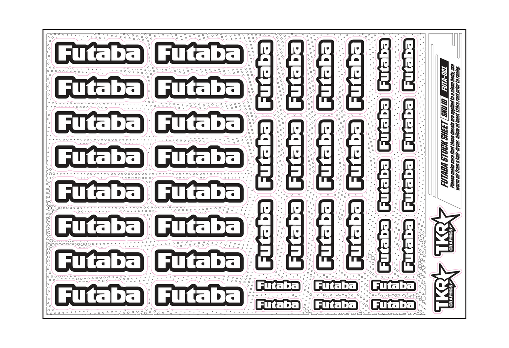 FUTABA A5 STOCK SHEET