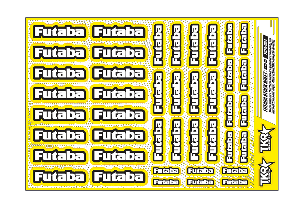 FUTABA A5 STOCK SHEET