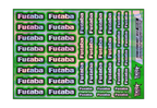 HOLOGRAPHIC FUTABA A5 STOCK SHEET