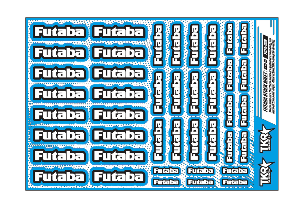 FUTABA A5 STOCK SHEET