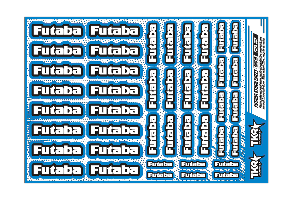 FUTABA A5 STOCK SHEET