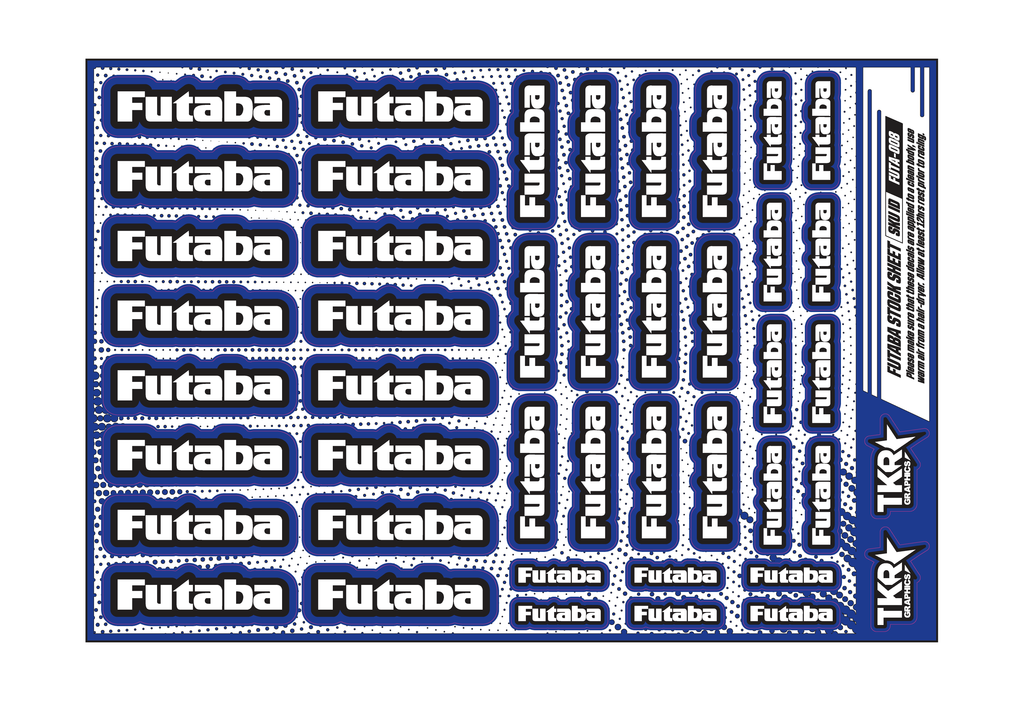FUTABA A5 STOCK SHEET