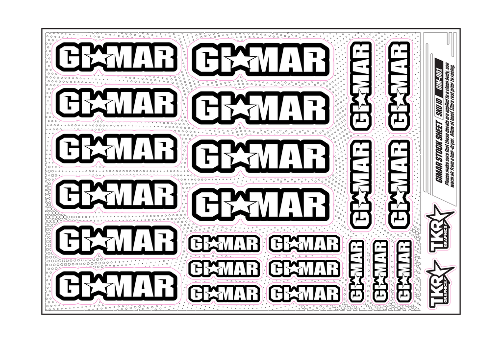 GIMAR A5 STOCK SHEET