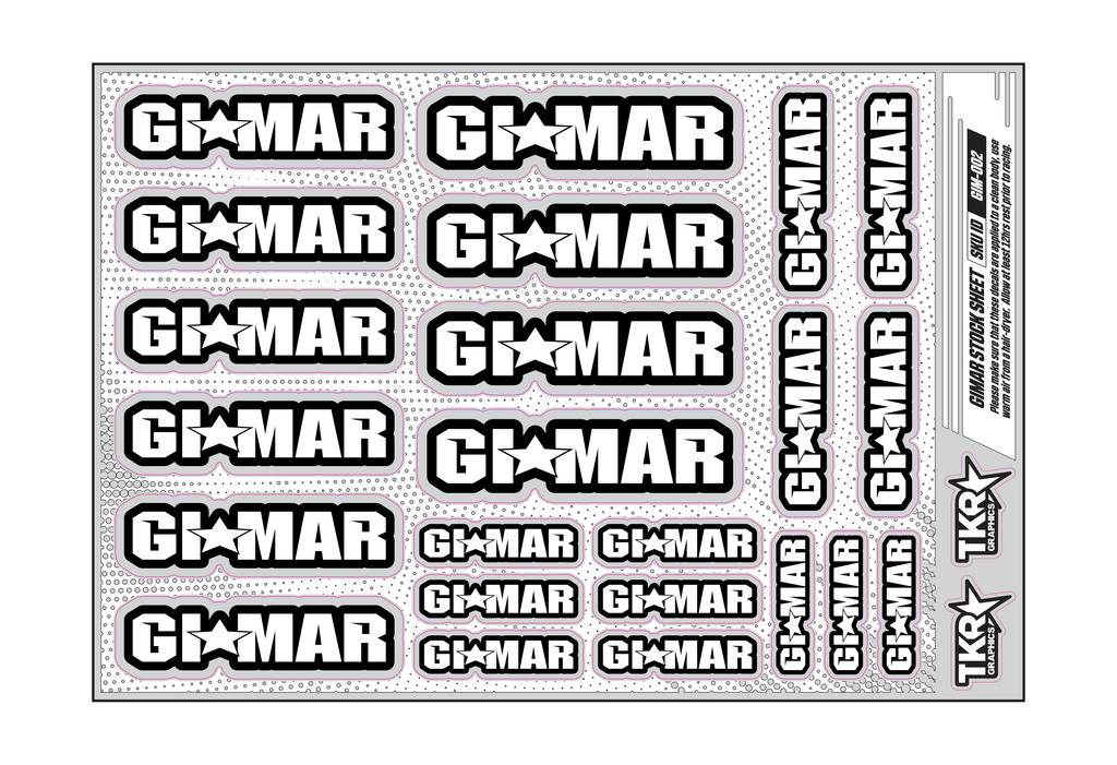 GIMAR A5 STOCK SHEET