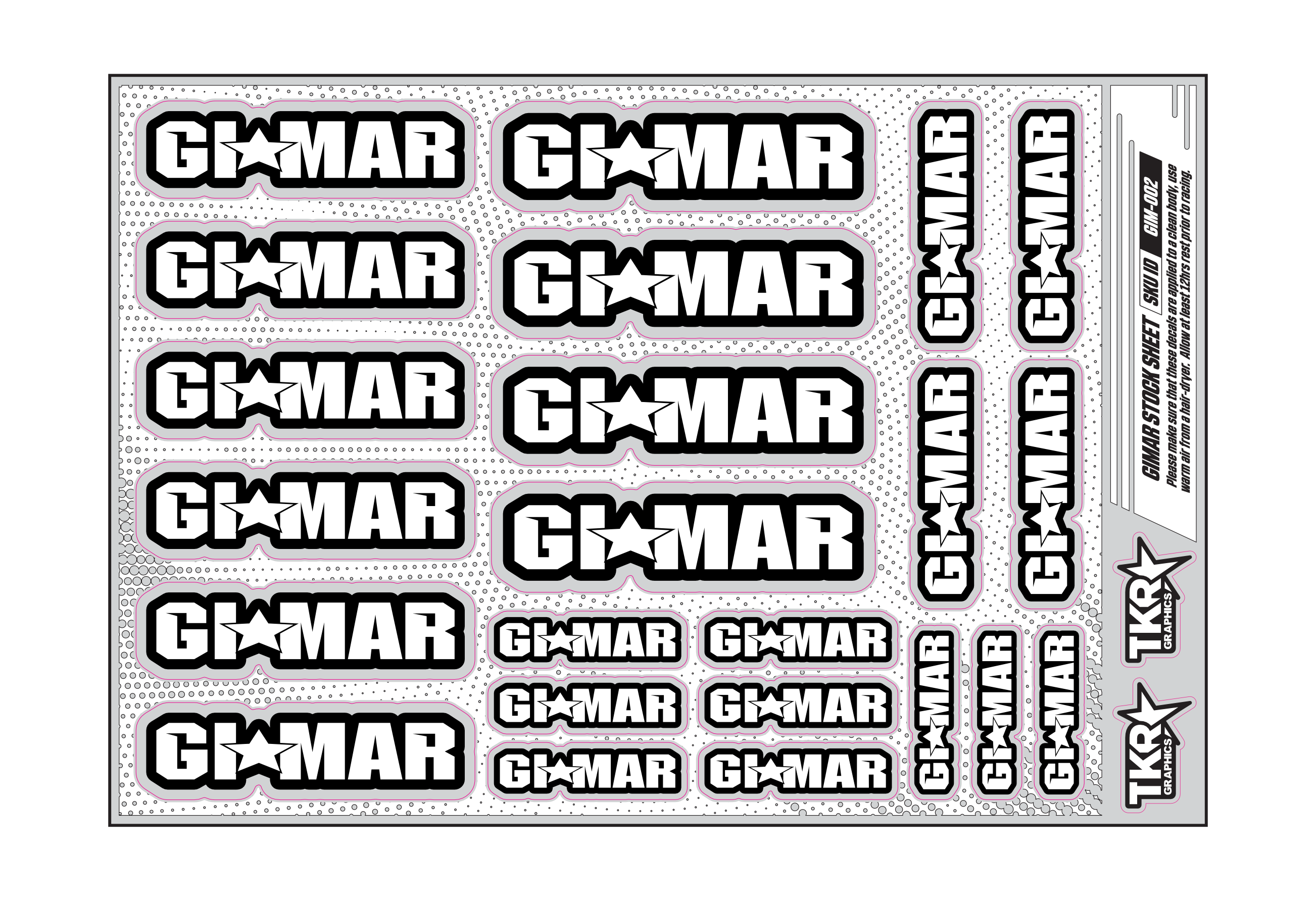 GIMAR A5 STOCK SHEET