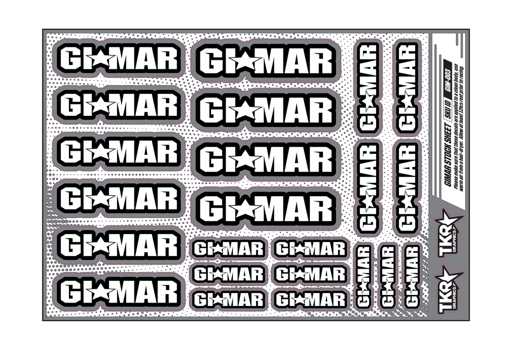 GIMAR A5 STOCK SHEET