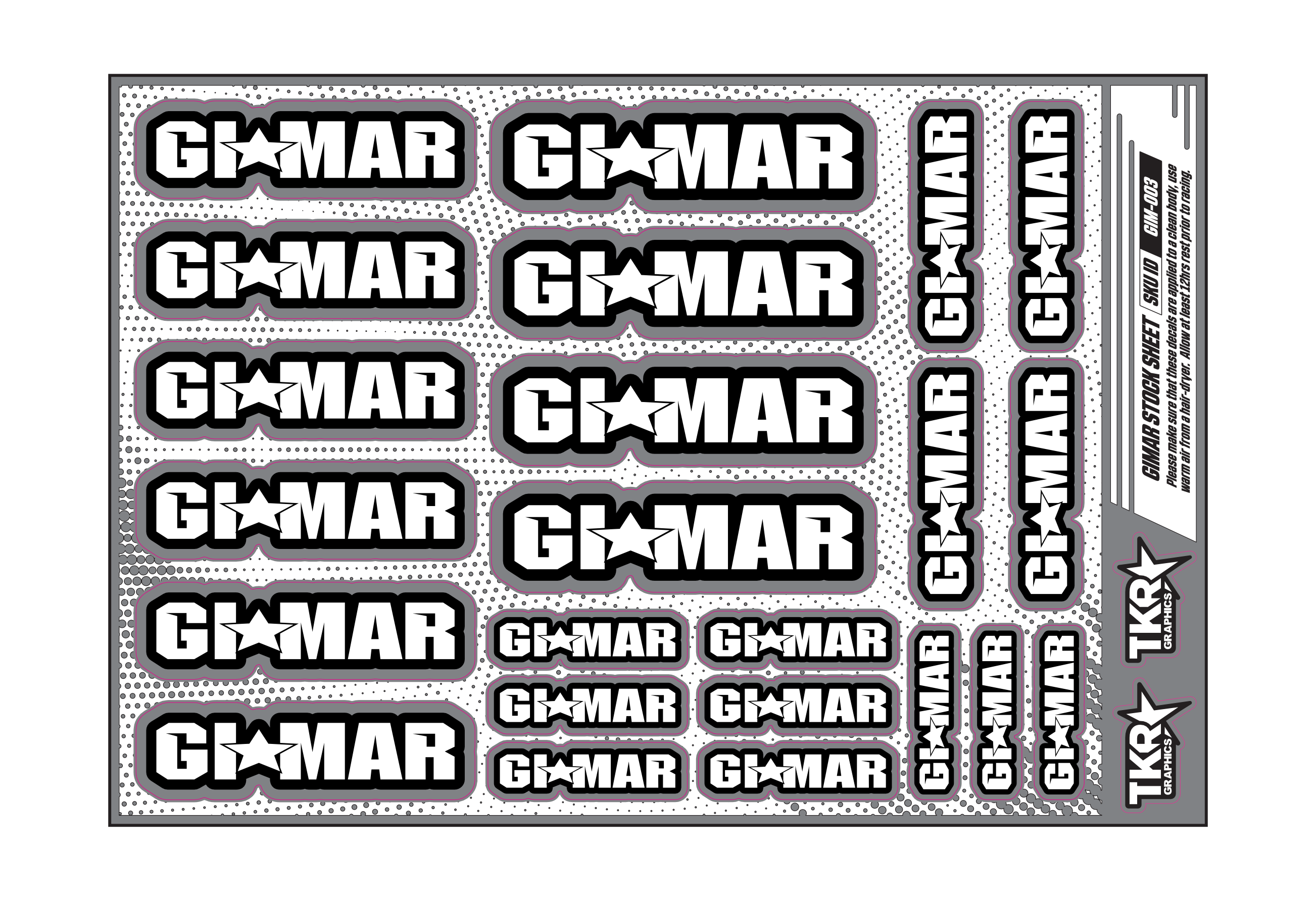 GIMAR A5 STOCK SHEET