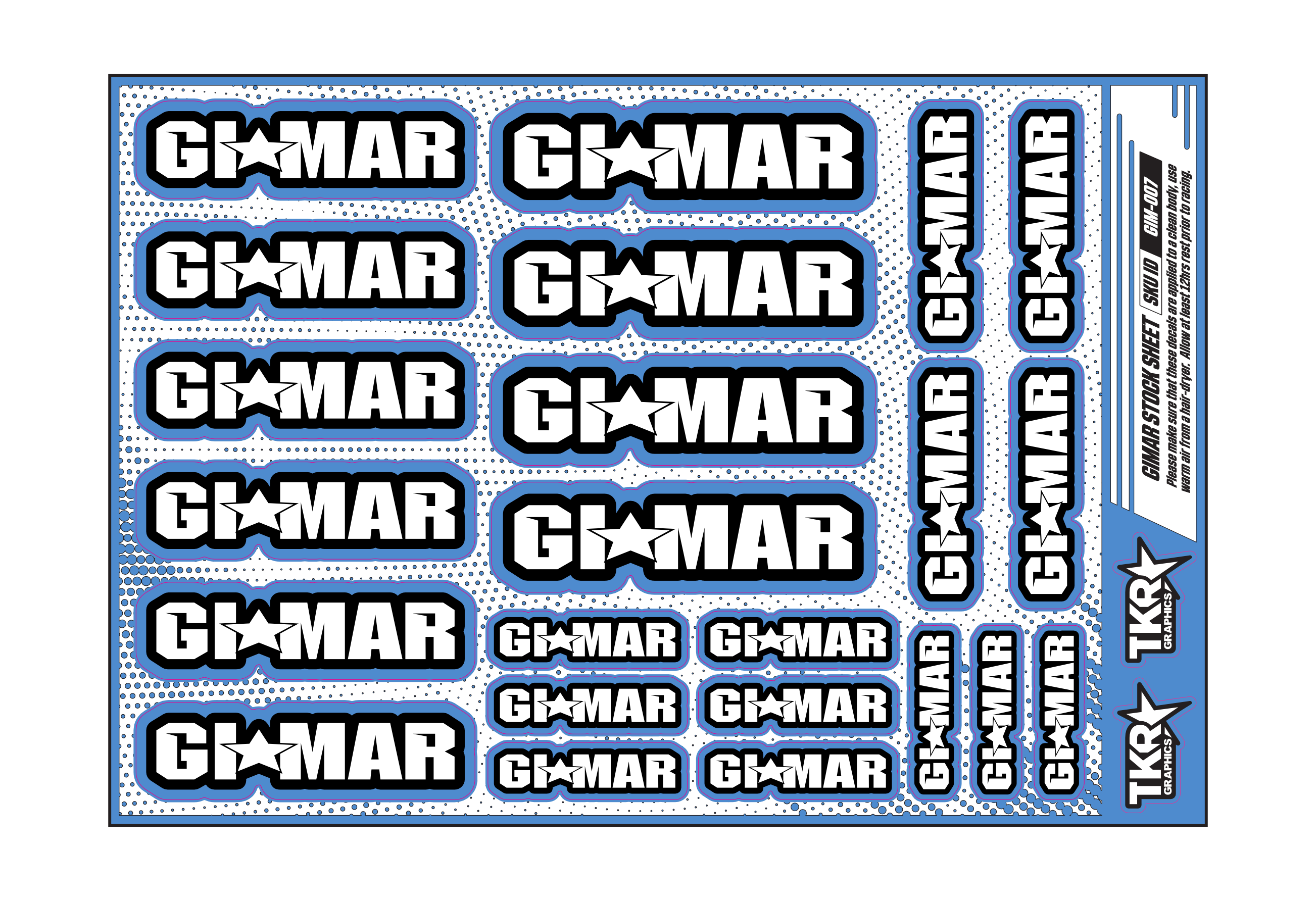 GIMAR A5 STOCK SHEET