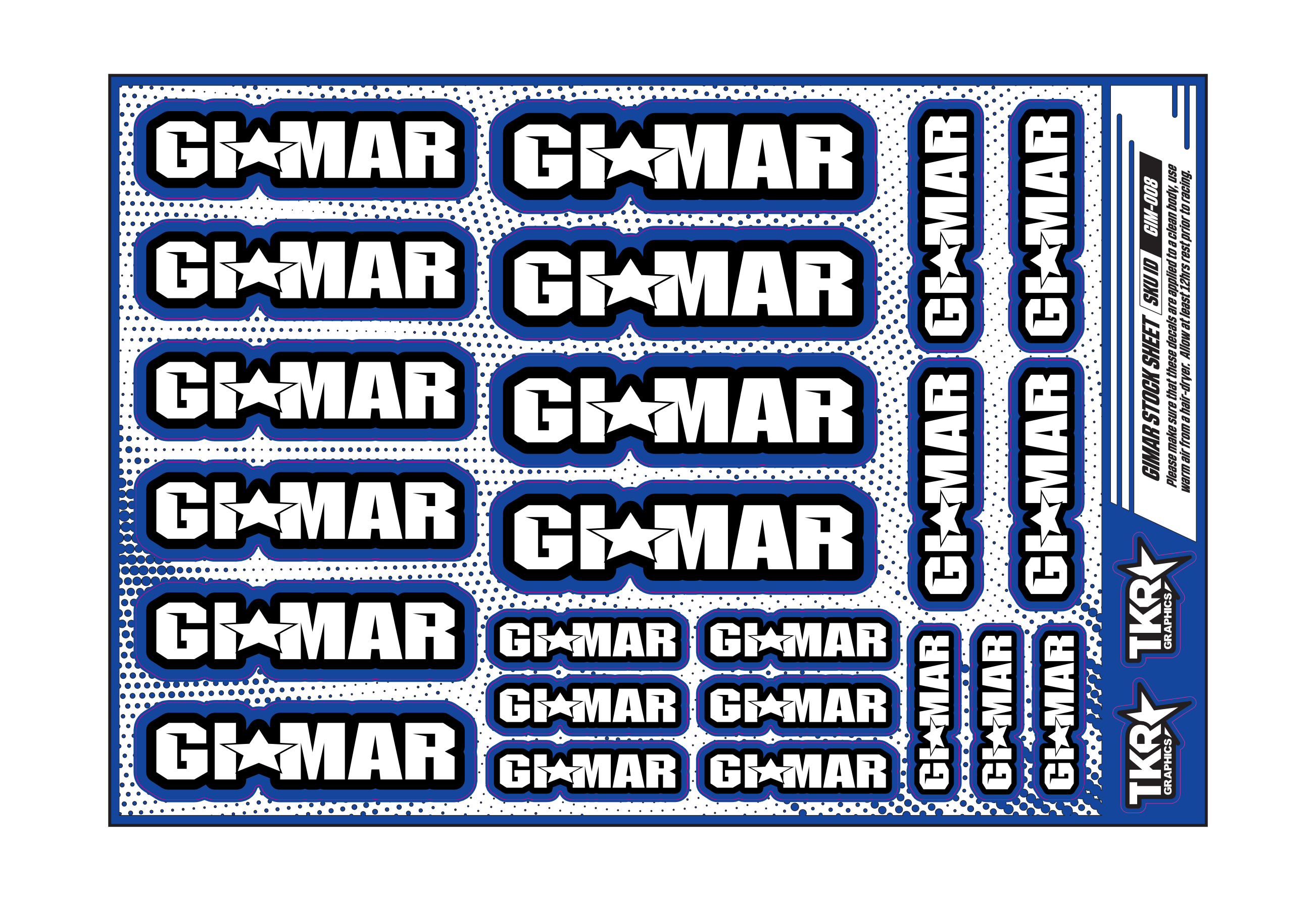 GIMAR A5 STOCK SHEET