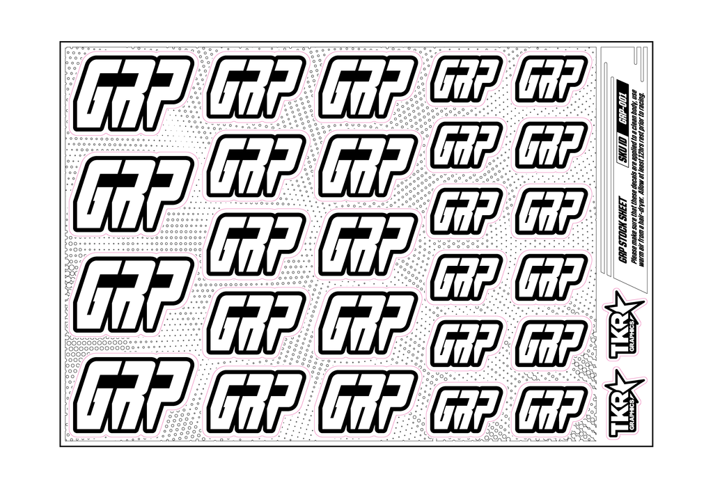 GRP A5 STOCK SHEET