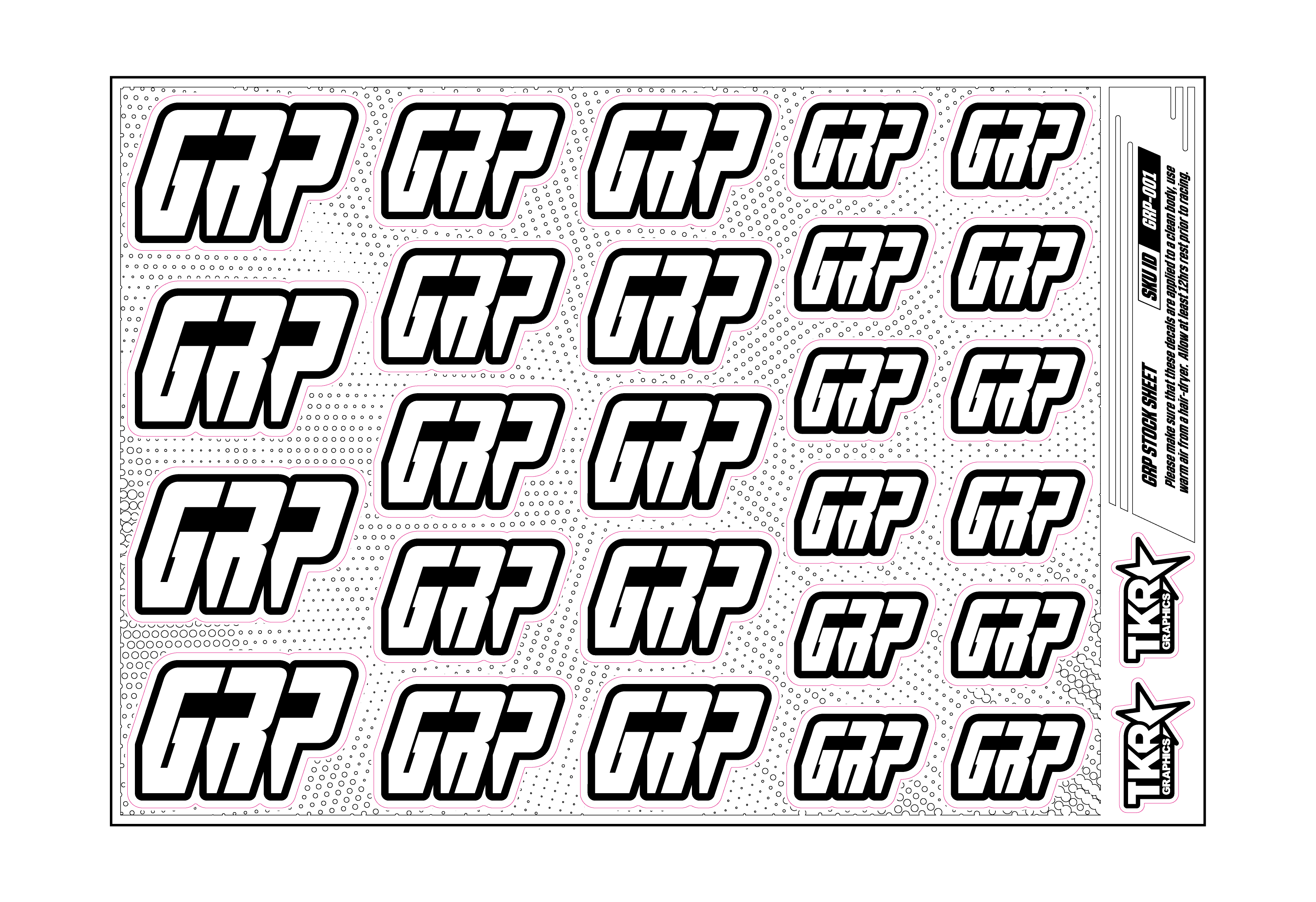 GRP A5 STOCK SHEET