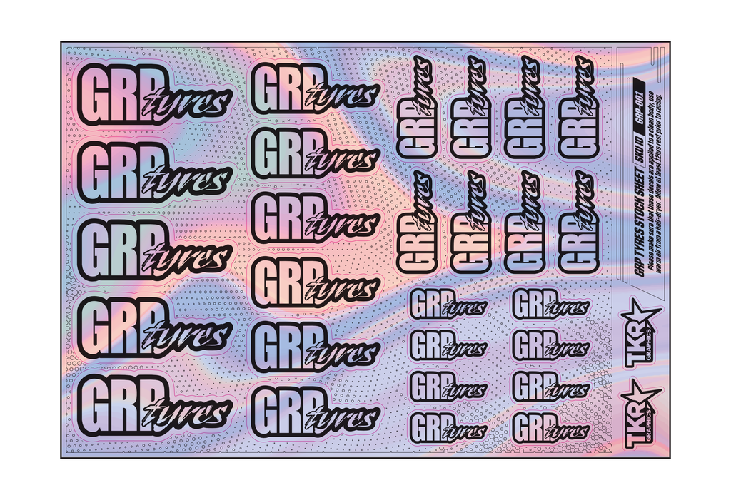 HOLOGRAPHIC GRP A5 STOCK SHEET