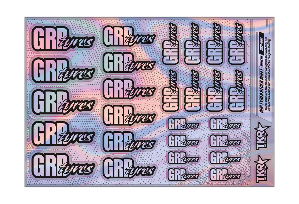HOLOGRAPHIC GRP A5 STOCK SHEET