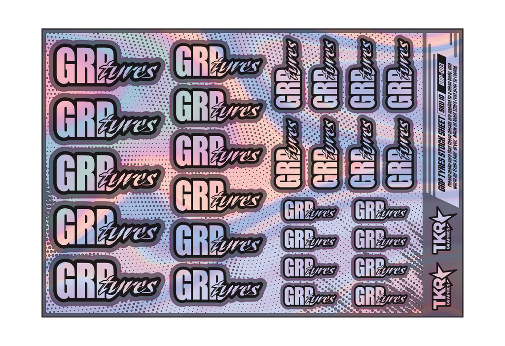 HOLOGRAPHIC GRP A5 STOCK SHEET