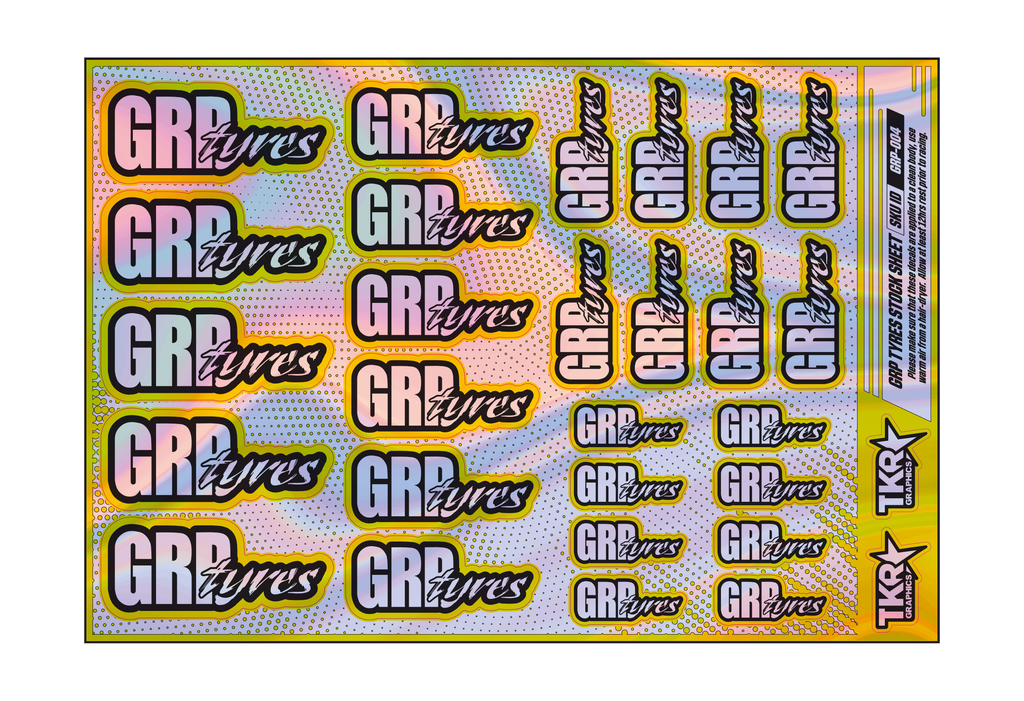 HOLOGRAPHIC GRP A5 STOCK SHEET