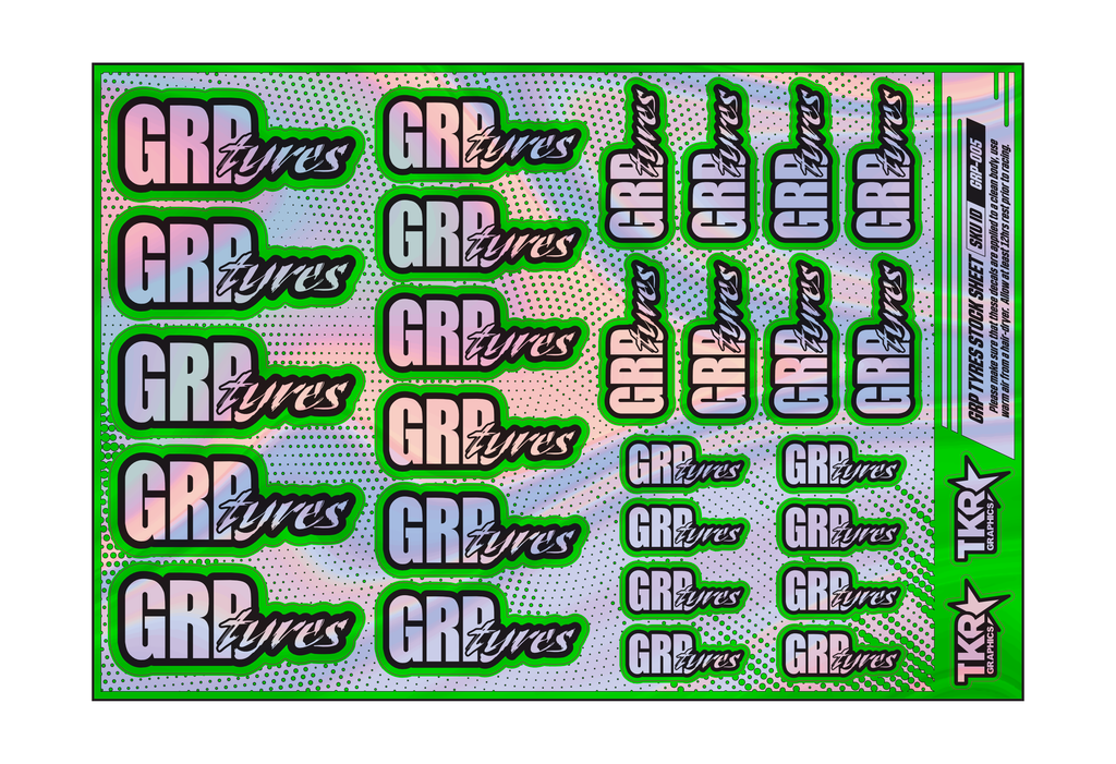HOLOGRAPHIC GRP A5 STOCK SHEET