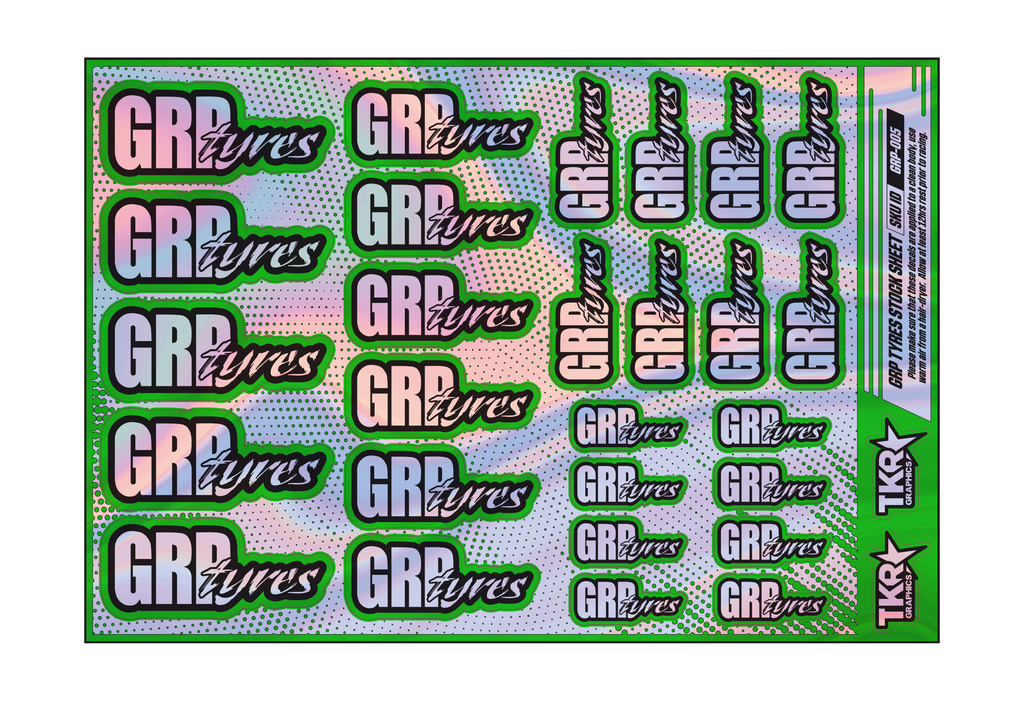 HOLOGRAPHIC GRP A5 STOCK SHEET