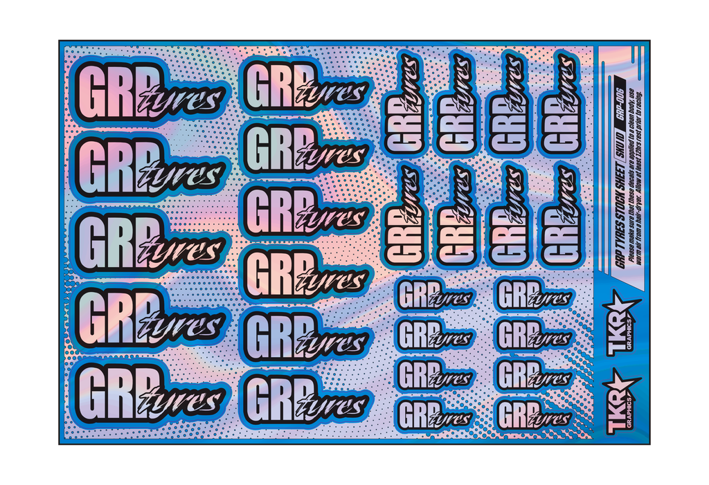HOLOGRAPHIC GRP A5 STOCK SHEET