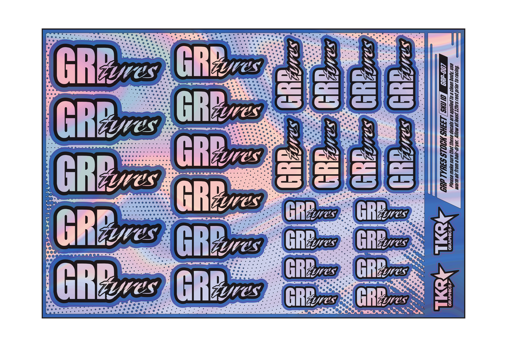 HOLOGRAPHIC GRP A5 STOCK SHEET
