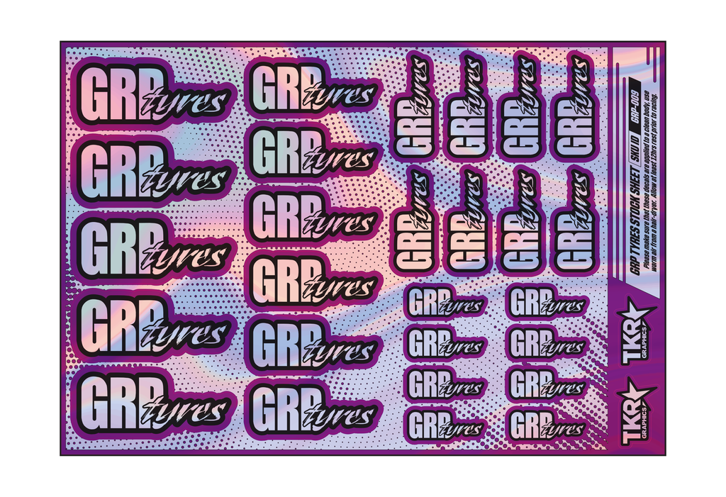 HOLOGRAPHIC GRP A5 STOCK SHEET