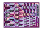 HOLOGRAPHIC GRP A5 STOCK SHEET