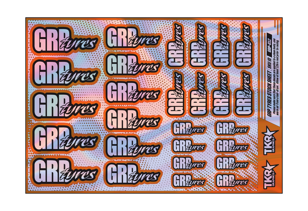 HOLOGRAPHIC GRP A5 STOCK SHEET