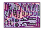 HOLOGRAPHIC HB RACING A5 STOCK SHEET