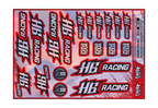 HOLOGRAPHIC HB RACING A5 STOCK SHEET