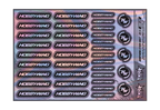 HOLOGRAPHIC HOBBYWING A5 STOCK SHEET