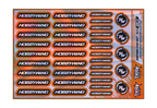 HOLOGRAPHIC HOBBYWING A5 STOCK SHEET