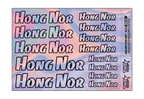 HOLOGRAPHIC HONG NOR A5 STOCK SHEET