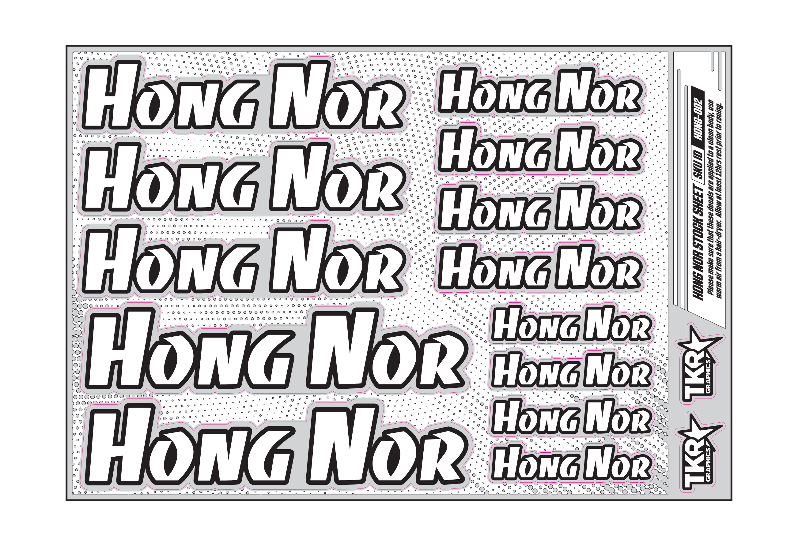 HONG NOR A5 STOCK SHEET