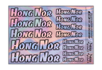HOLOGRAPHIC HONG NOR A5 STOCK SHEET
