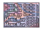 HOLOGRAPHIC HONG NOR A5 STOCK SHEET