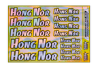 HOLOGRAPHIC HONG NOR A5 STOCK SHEET