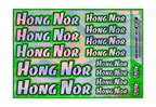 HOLOGRAPHIC HONG NOR A5 STOCK SHEET