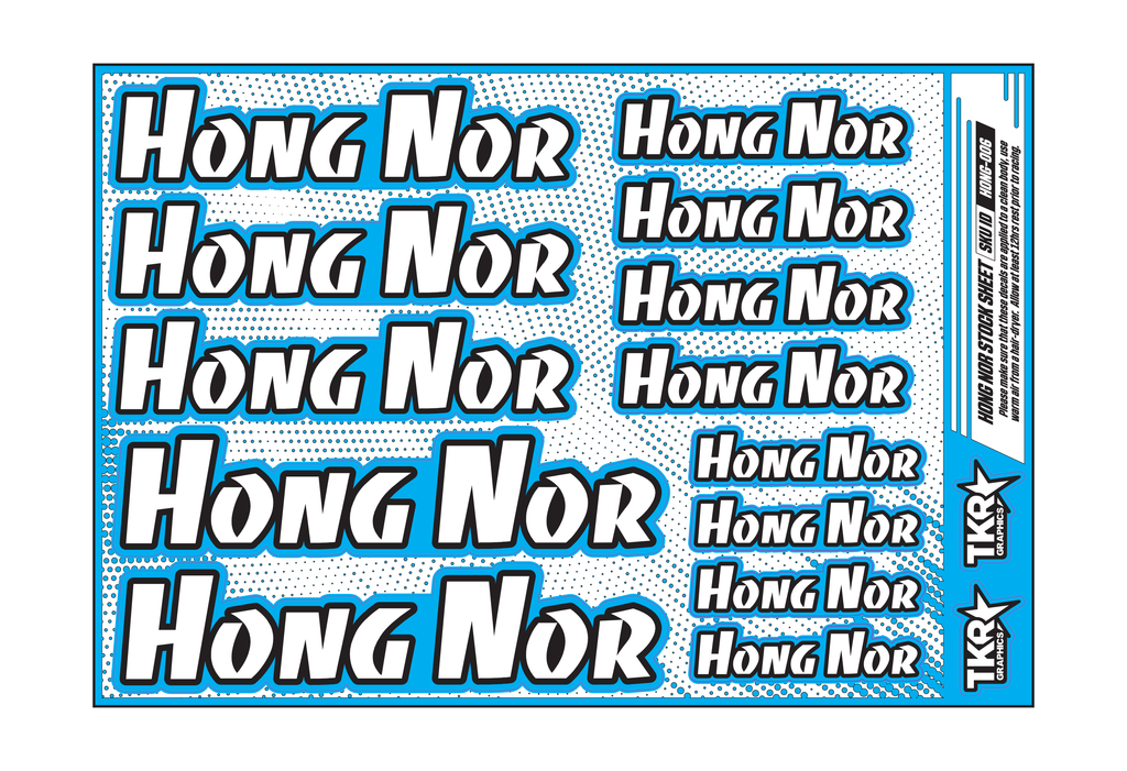 HONG NOR A5 STOCK SHEET