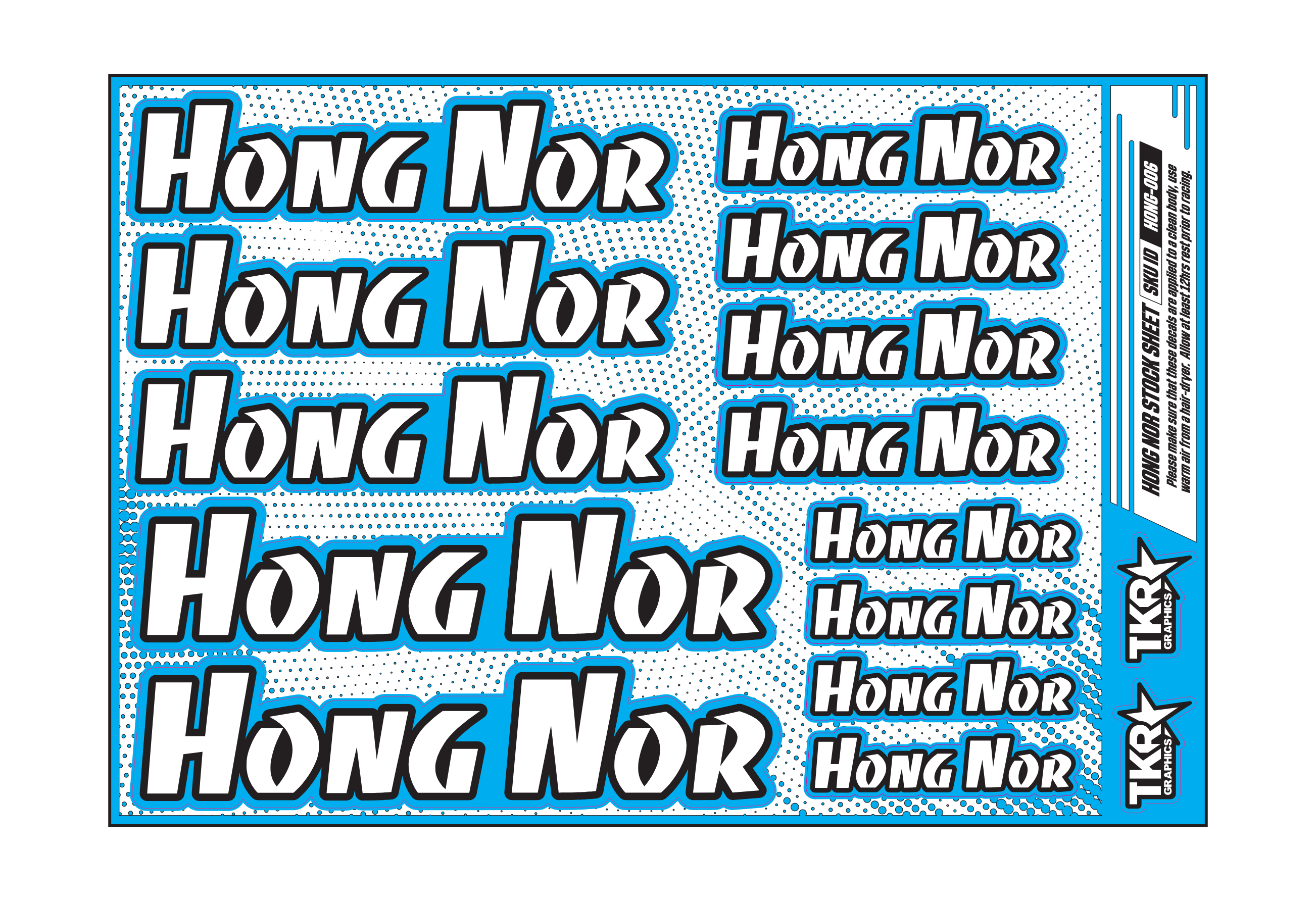 HONG NOR A5 STOCK SHEET
