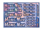 HOLOGRAPHIC HONG NOR A5 STOCK SHEET