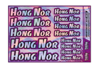 HOLOGRAPHIC HONG NOR A5 STOCK SHEET