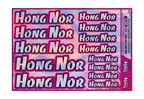 HOLOGRAPHIC HONG NOR A5 STOCK SHEET