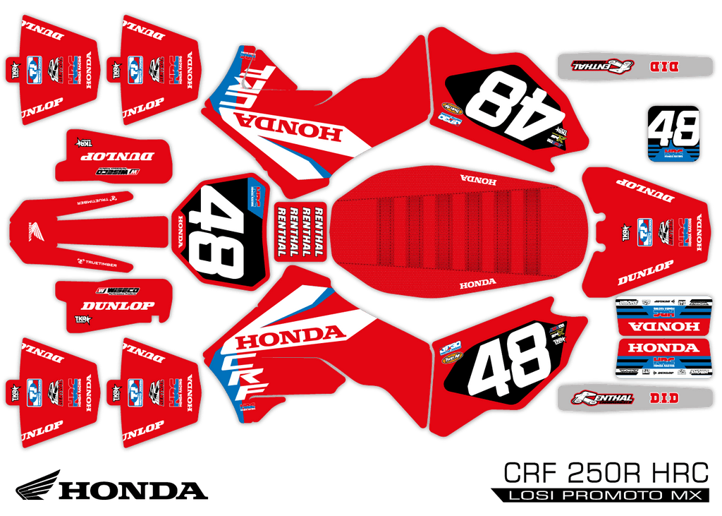 PRO LOSI PROMOTO MX SKINS