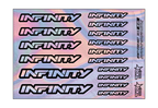 HOLOGRAPHIC INFINITY A5 STOCK SHEET