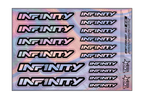 HOLOGRAPHIC INFINITY A5 STOCK SHEET