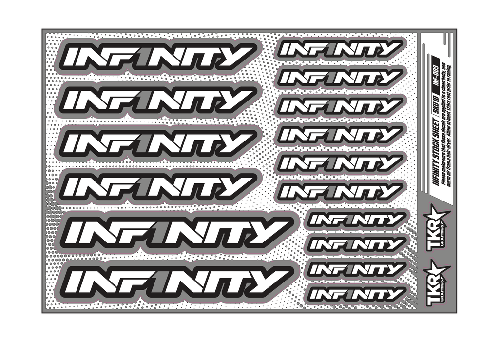INFINITY  A5 STOCK SHEET