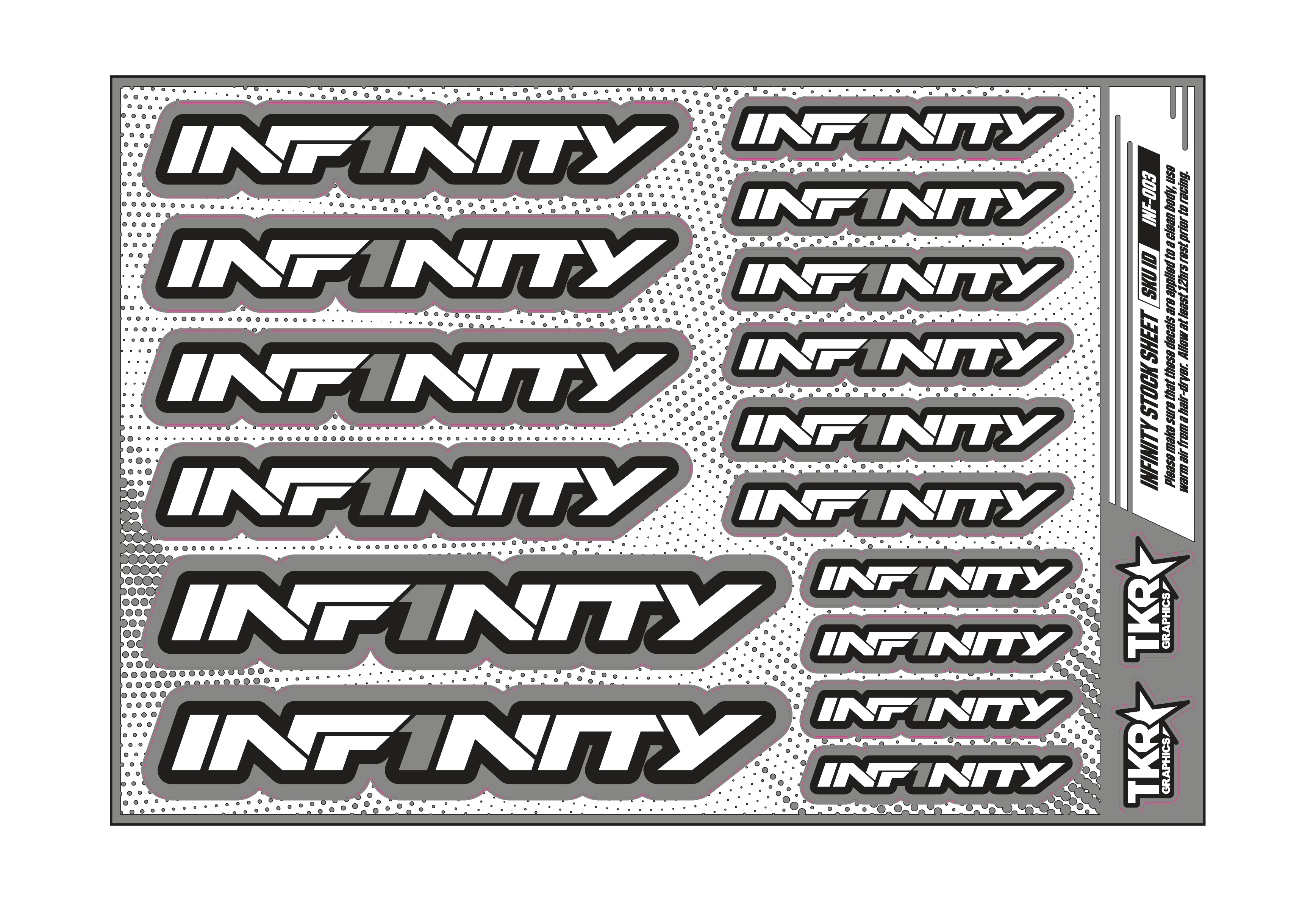 INFINITY  A5 STOCK SHEET